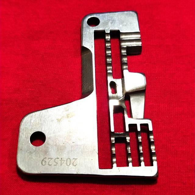 Needle Plate Mesin Obras Industri Pegasus Benang 5 204529