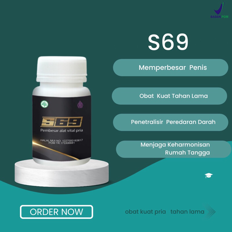 (ORIGINAL)PEMBESARAN PEN1S PERMANEN AMPUH PEMBESAR MR P KAPSUL-S69 ASLI 100% HERBAL