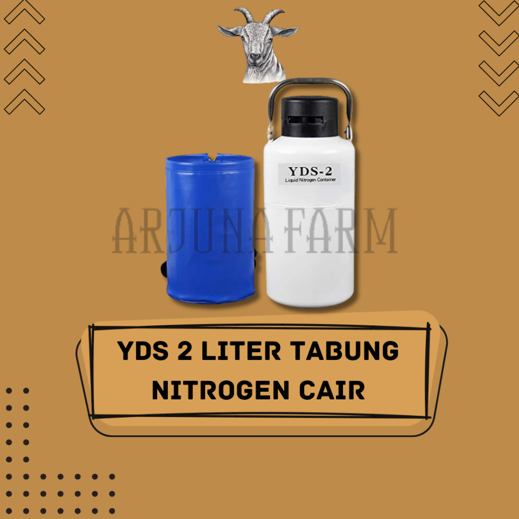 YDS-2 Kontainer Nitrogen 2 Liter Tabung Nitrogen Cair