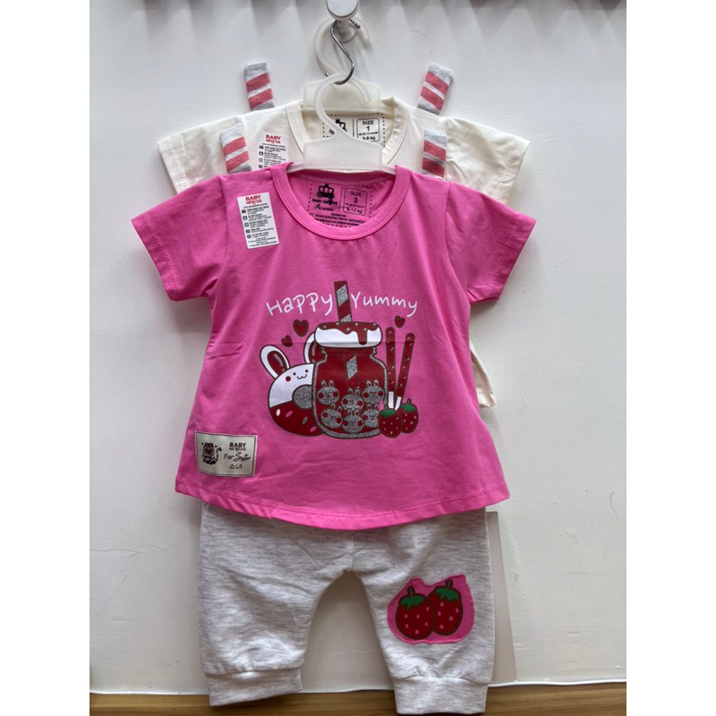 Setelan Bayi Perempuan - Baby Needs 2209 Yummy