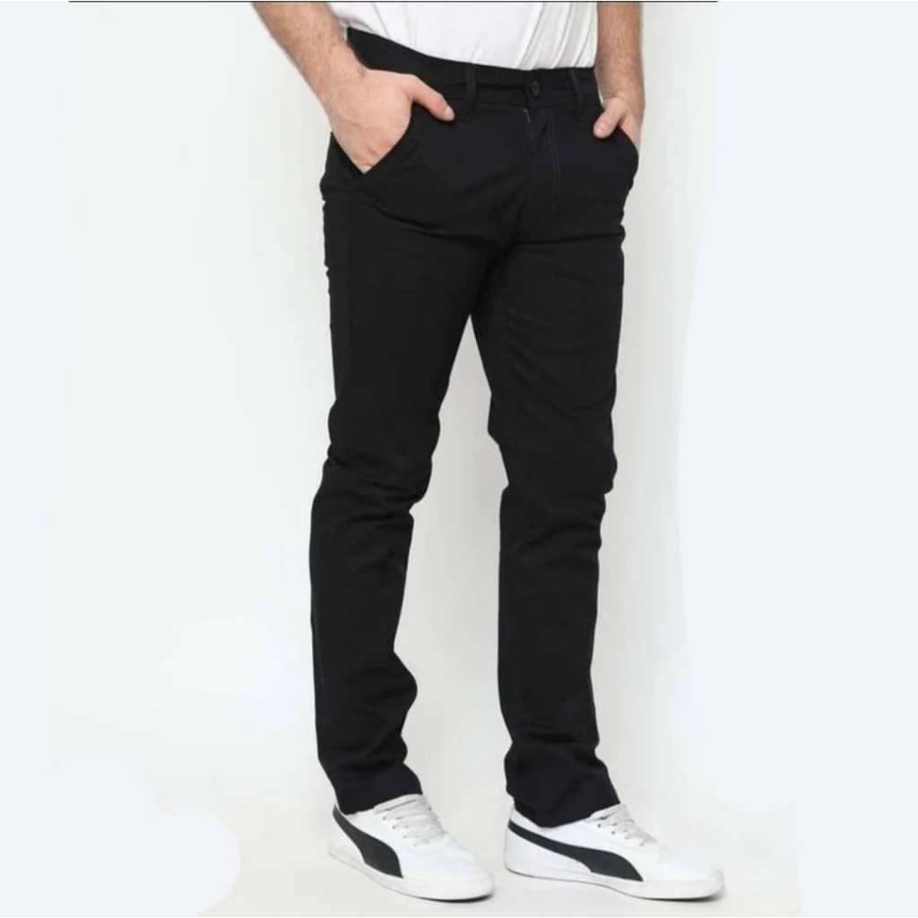 bisa cod - Celana Panjang Chinos Pria Slimfit - Celana Panjang Brand guues import - Celana Chino Pan