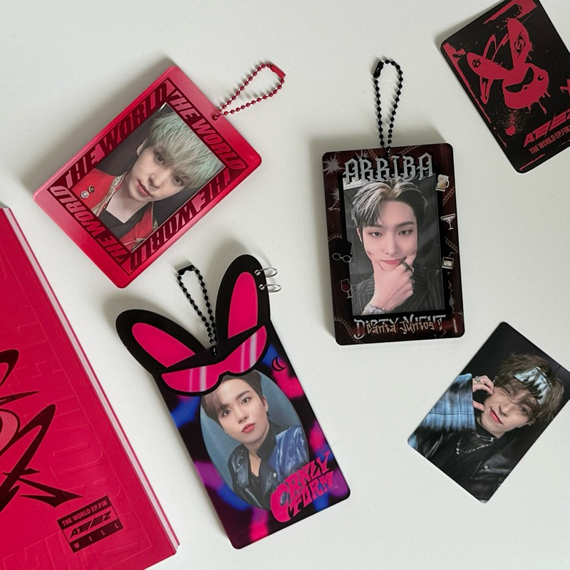 [little yume] ATEEZ PHOTOCARD HOLDER [The world ep fin:will]