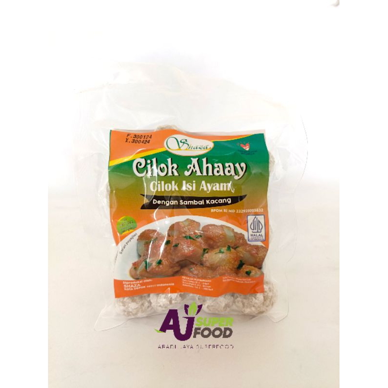 

cilok ahaay shaza cilok isi ayam 20pcs sambal kacang