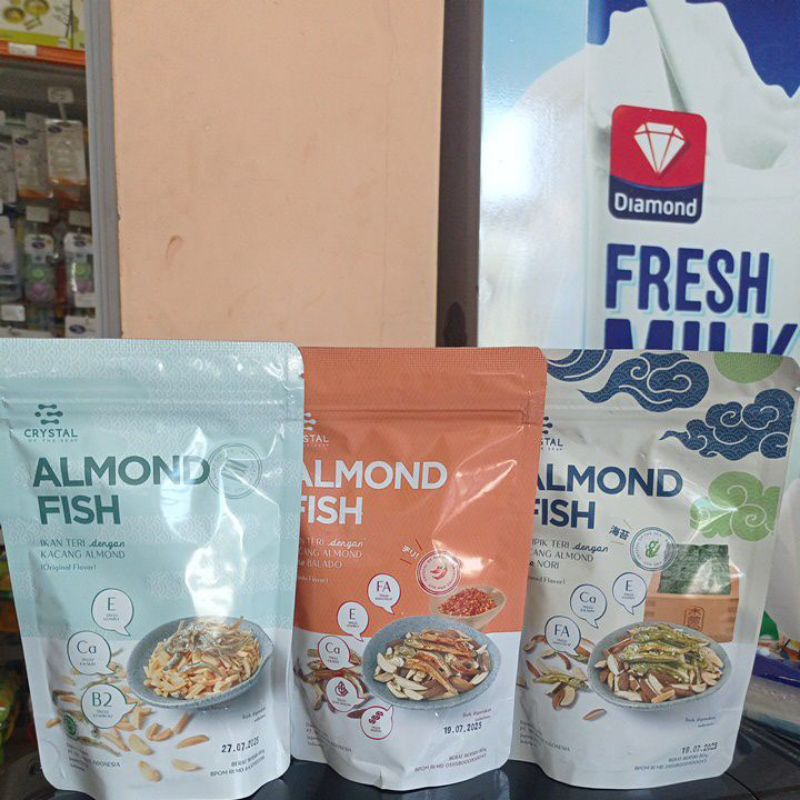 

crystal almond fish
