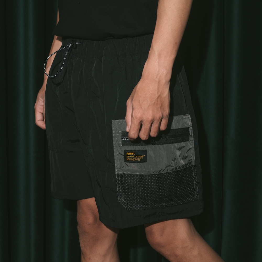Vearst Short Pants Cargo Gill Black