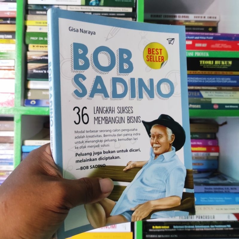 (ori) buku bos Sadino 36 langkah sukses membangun bisnis