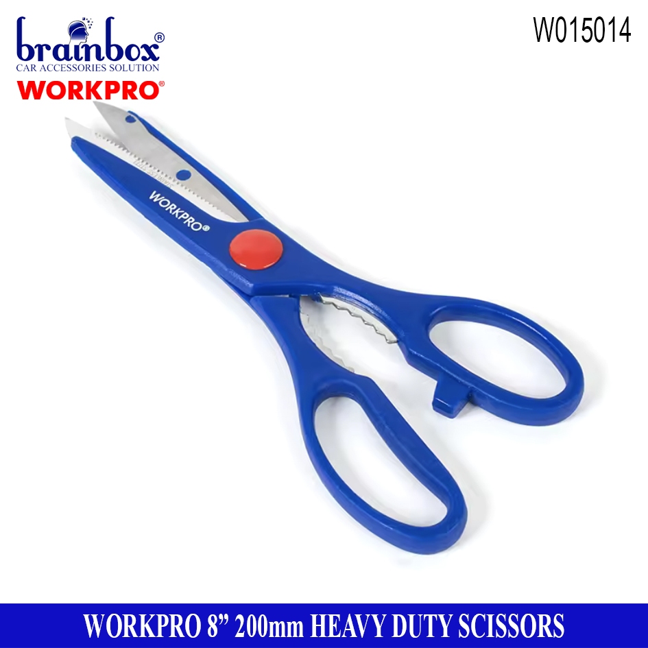 

Workpro W015014 Gunting 8inch 200mm Heavy Duty Scissors