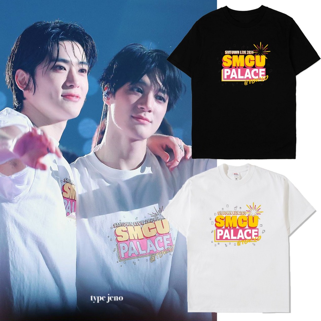 Kaos pendek combed cotton 30s nct dream Jeno smcu palace Tokyo