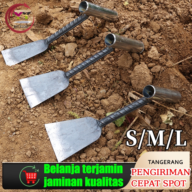 Sekop Penggali/Lempak Besi Linggis Tanah Sekop Tanah Galih Tanah Model Pijakan
