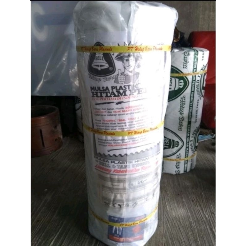 Plastik Mulsa BELL 18Kg Panjang 500 M Lebar 120cm