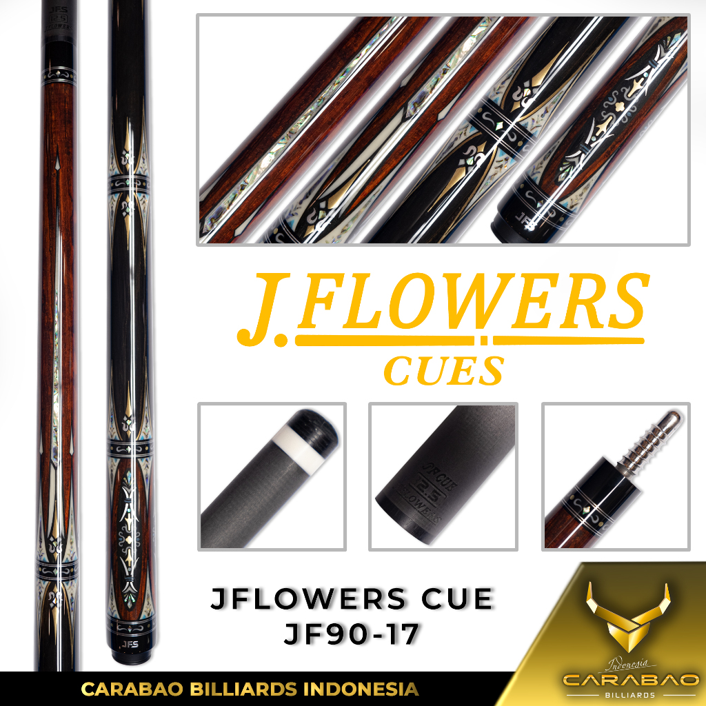 JFLOWERS JF90-17 CUE STICK BILLIARD [JF90-17]