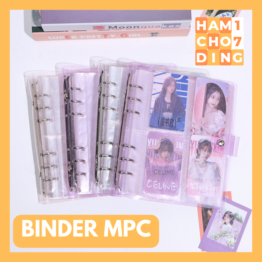 Binder Kolbuk MPC/ Postcard 6 ring Jelly A5