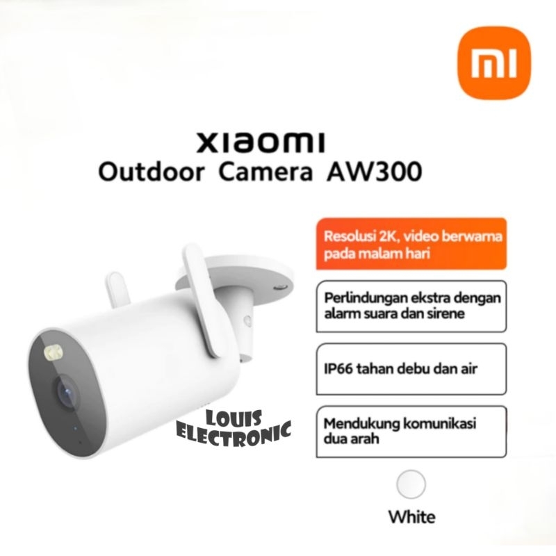 Xiaomi Outdoor Camera CCTV AW300 WIFI IP66 Deteksi Gerakan dan Suara 2 Arah