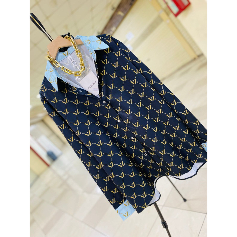 kemeja silk import vz cantik terbaru