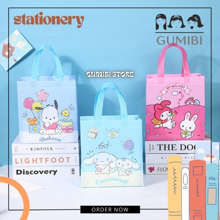 

TAS SOUVENIR ULANG TAHUN ANAK MOTIF SANRIO GOODIE BAG BIRTHDAY GIRL TAS KADO TAS SOUVENIR GOODIE BAG GUMIBI STORE