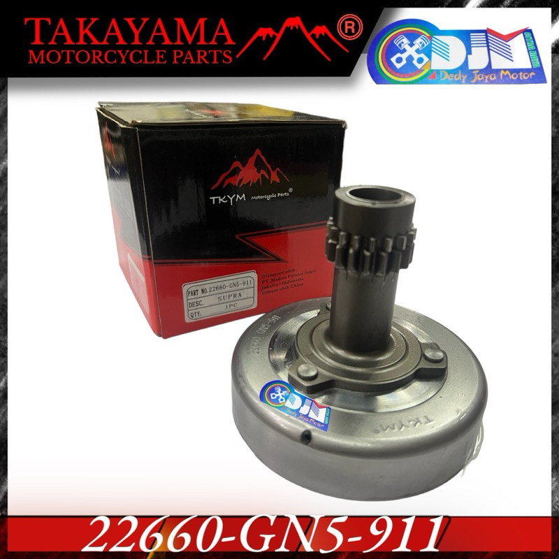 Mangkok Ganda Mangkok Kampas Ganda Assy Honda Grand Supra 22660-GN5-911 Original Takayama Grand Supr