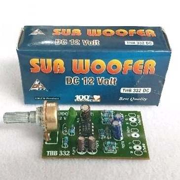 Kit Filter Subwoofer by CKJ THB 332 DC