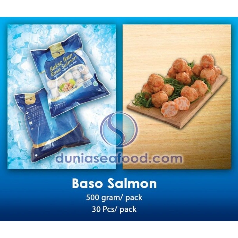 

Baso Salmon Giziplus 500 gram/pack 30 pcs/pack