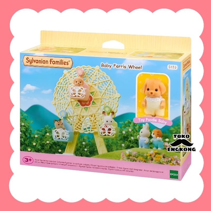 SYLVANIAN FAMILIES BABY FERRIS WHEEL ORIGINAL