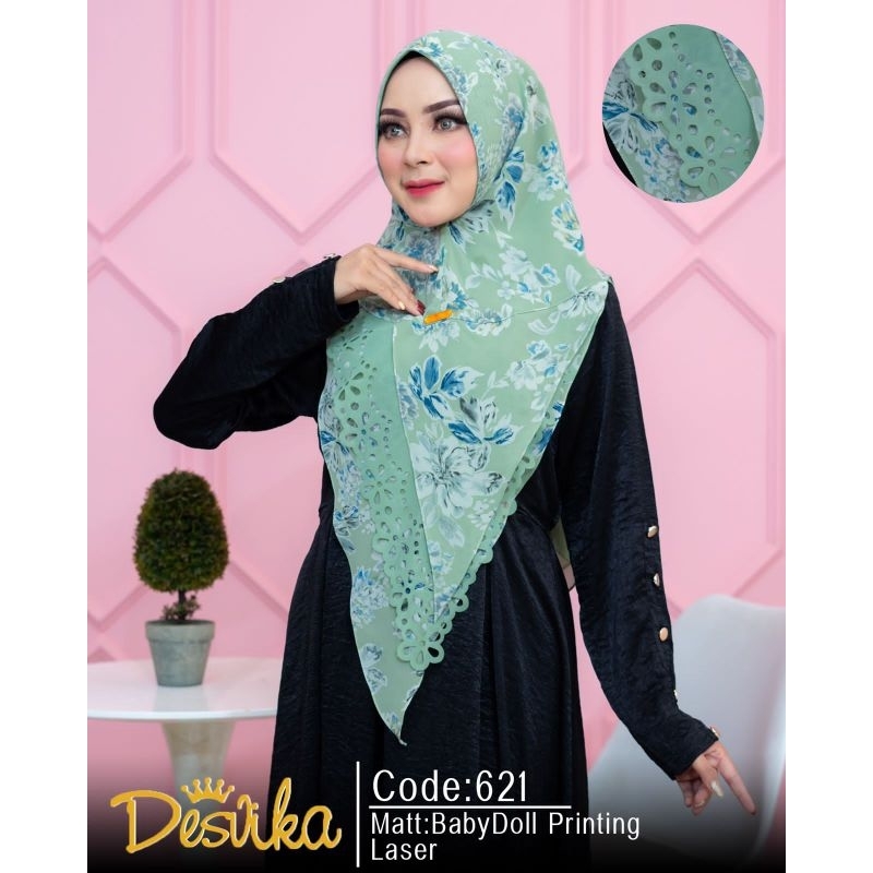 KHIMAR DESVIKA 621 BAHAN CERUTY BABYDOLL ORI DESVIKA