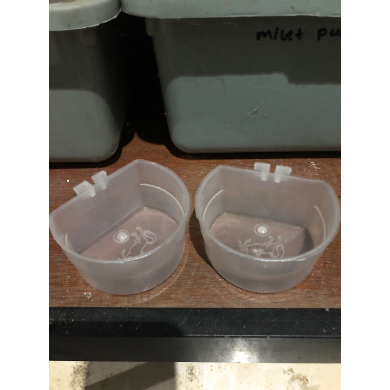 CEPUK TEMPAT MAKAN MINUM BURUNG AWET TEBAL