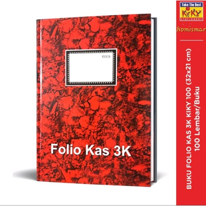 

Buku Kas 3K Kiky Hard Cover Folio