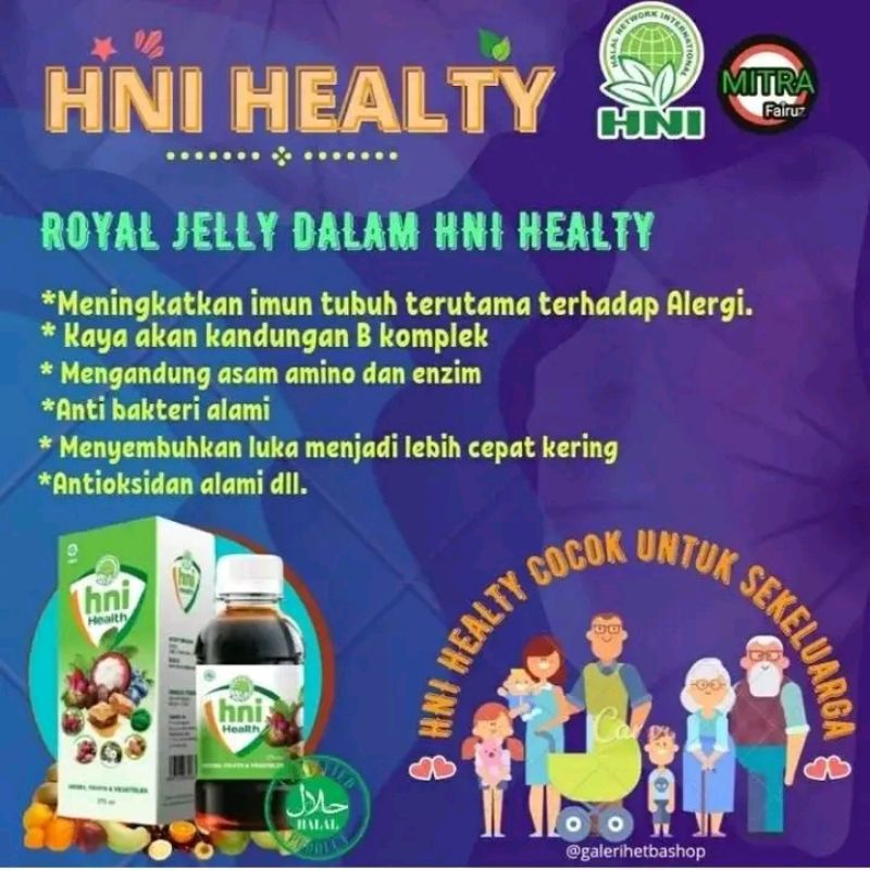 

Madu asli extrafood hni health