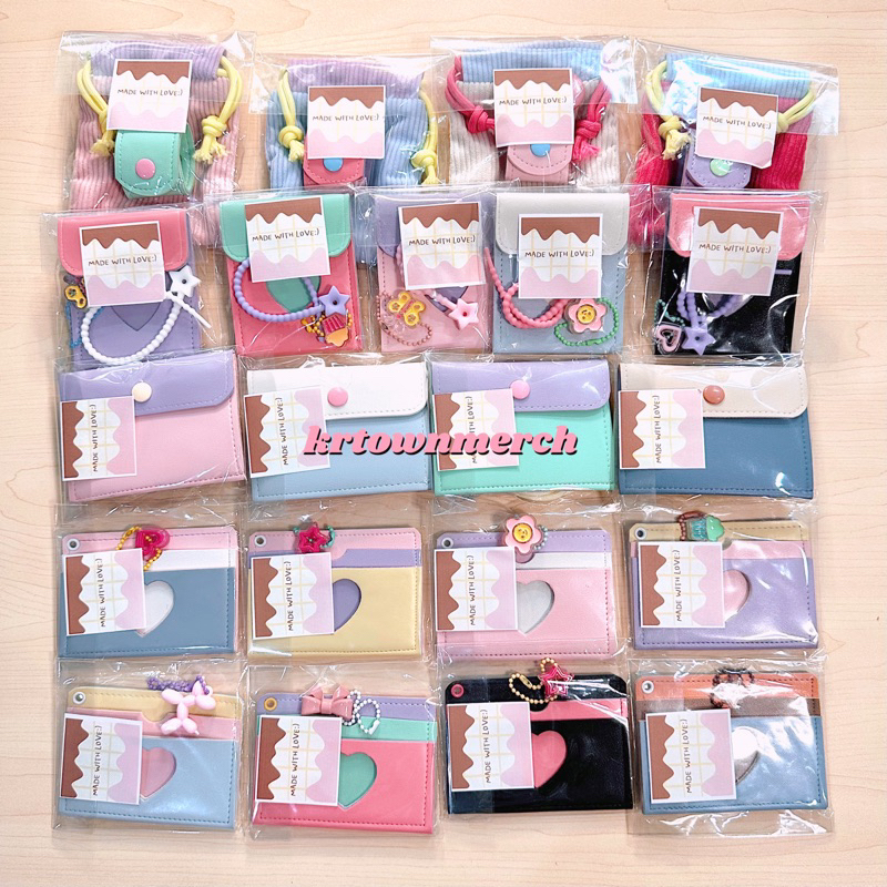 [READY STOCK] MAHASARN | Heart Holder / Card Holder Flip / Miniheart / Set S Handmade Thailand Thai 