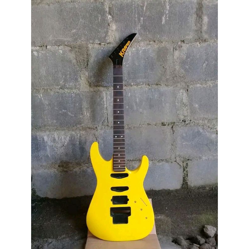 Body neck gitar custom model kramer