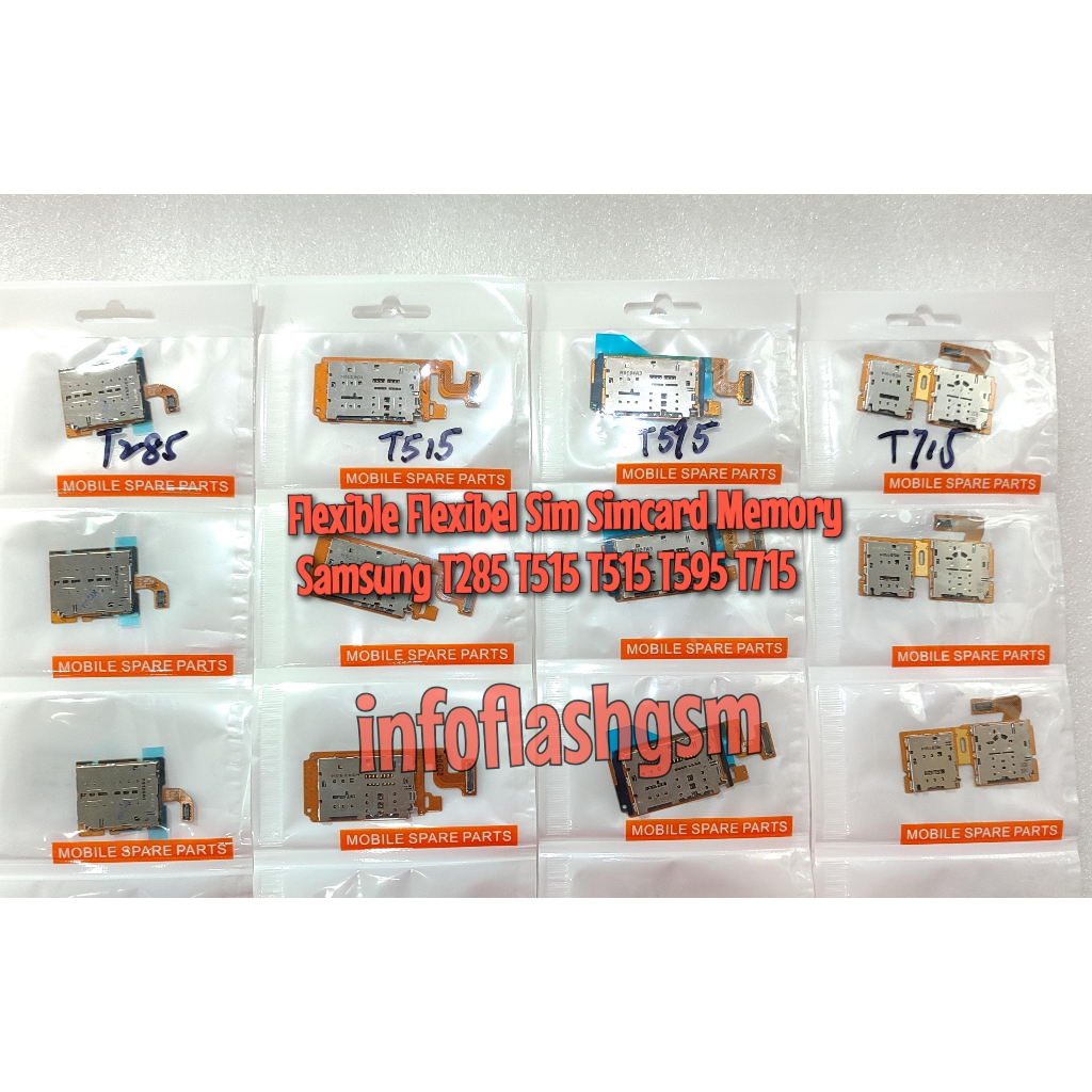 Flexible Flexibel Sim Simcard Memory Samsung T285 T515 T595 T715 T865