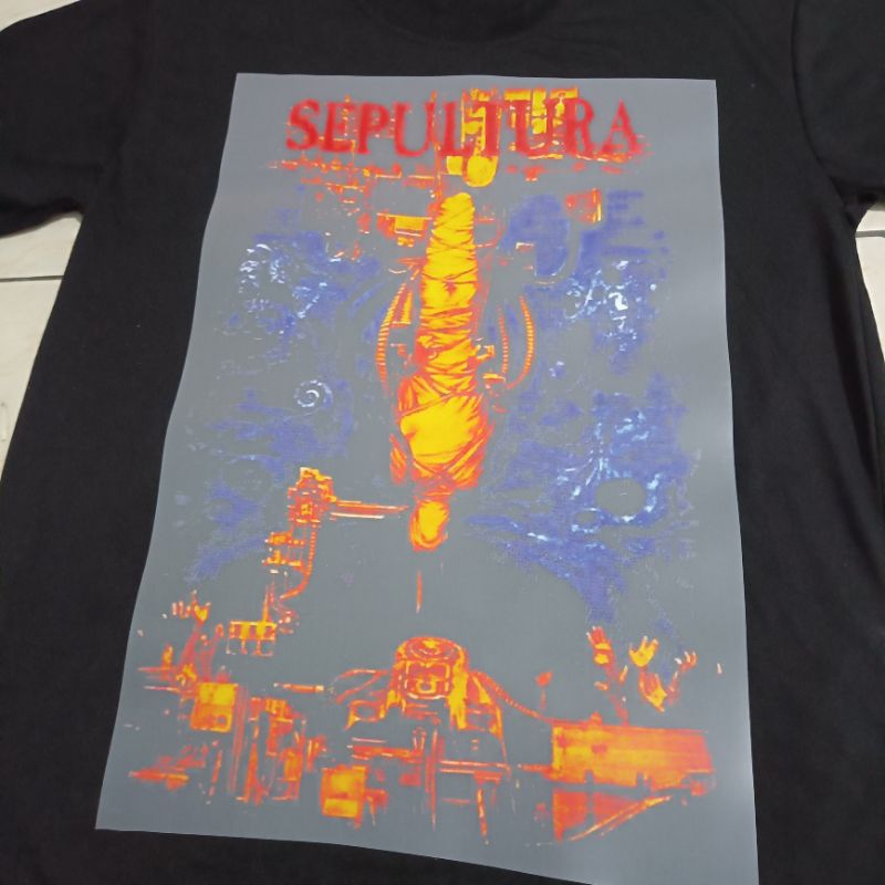 SABLON DTF BAND SEPULTURA SABLON RASTER DTF