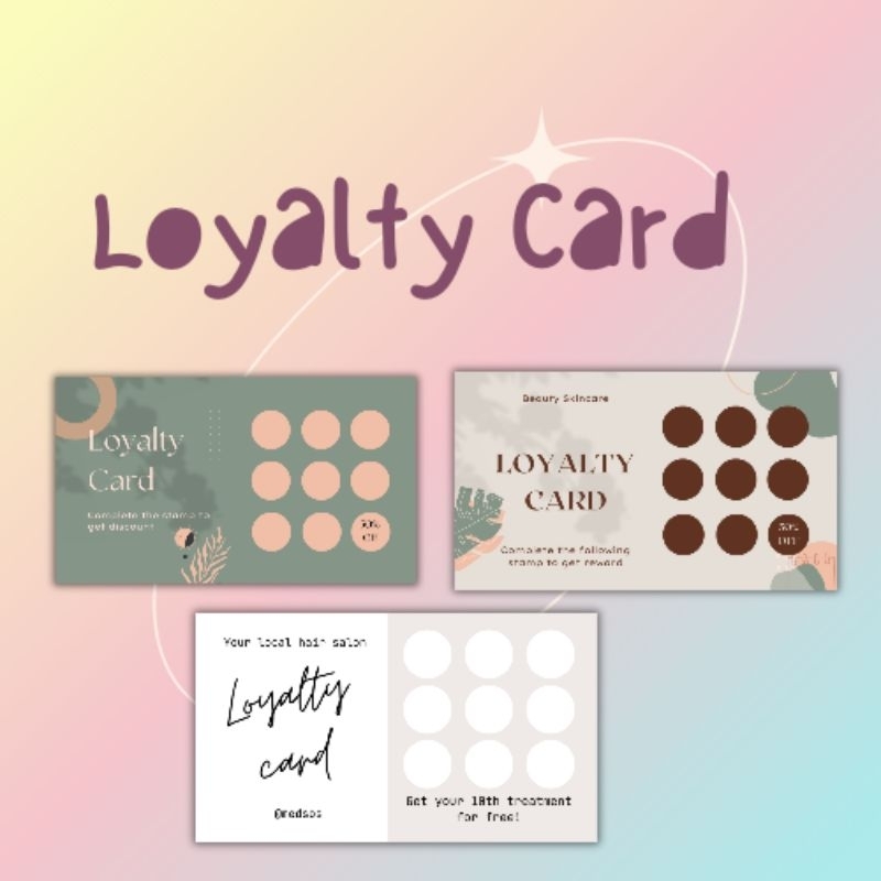 

loyalty Card isi 20