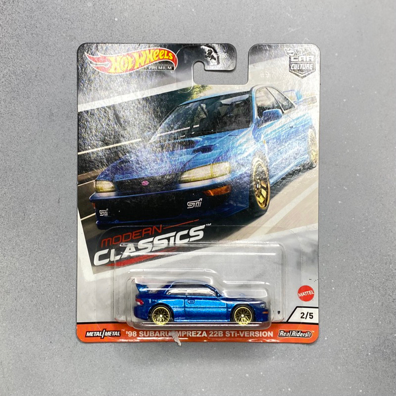 HotWheels Subaru 22B Modern Classic