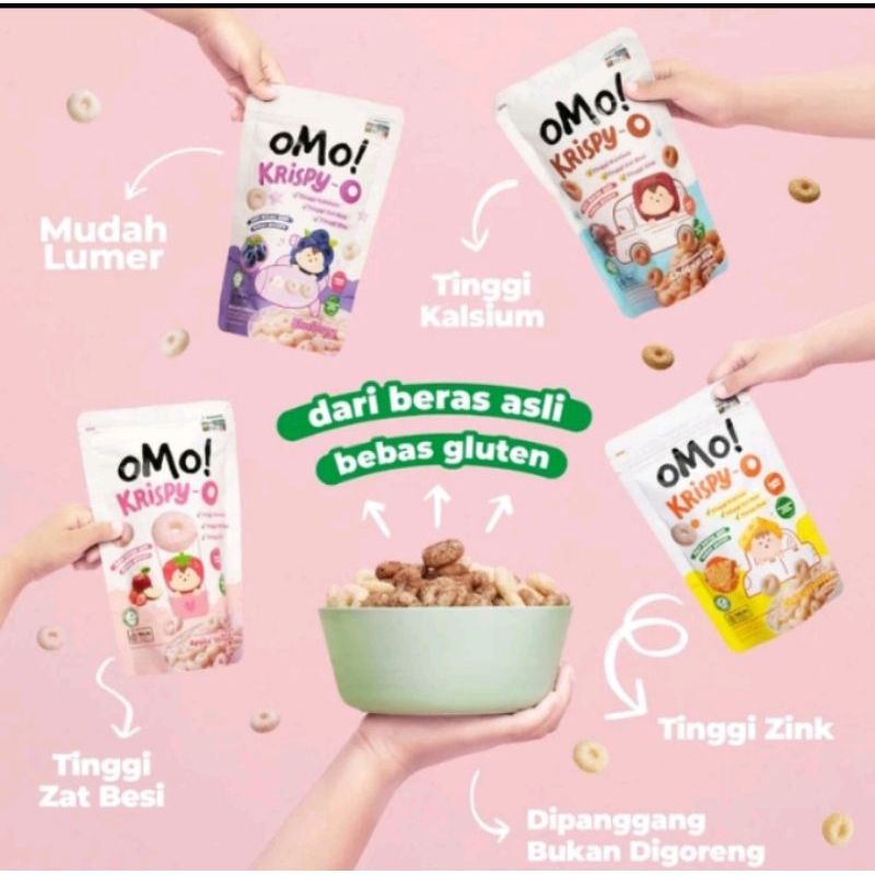 

omo krispy-o kidu makanan sehat untuk sibuah hati No MSG