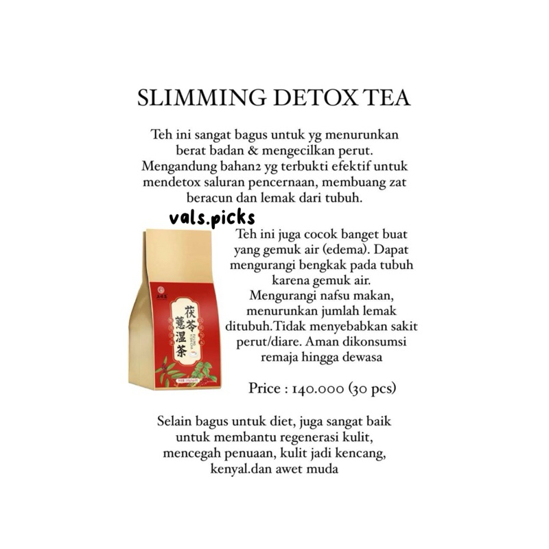 Slimming Detox Tea