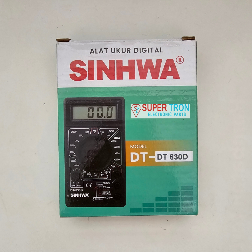 Multimeter Digital Multitester DT830D