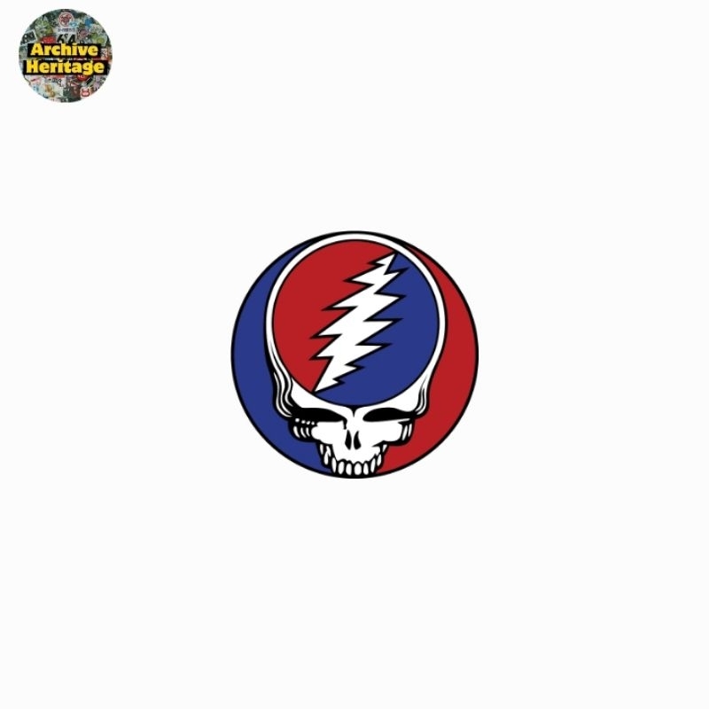 

sticker Grateful Dead rock band logo stiker