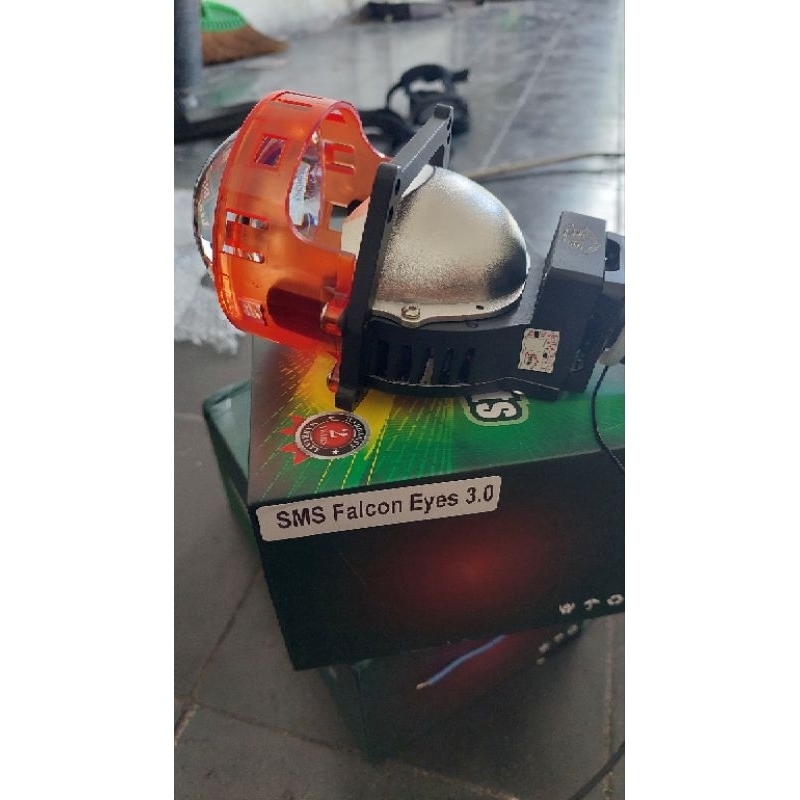 Biled projector FALCON EYES 3in chip osram purple lens