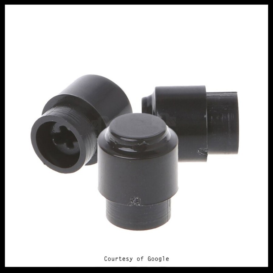 Tutup Cover Tip Cap Toggle Switch Telecaster Vintage Black