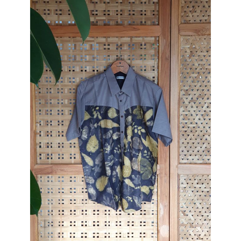 Kemeja Anak Ecoprint