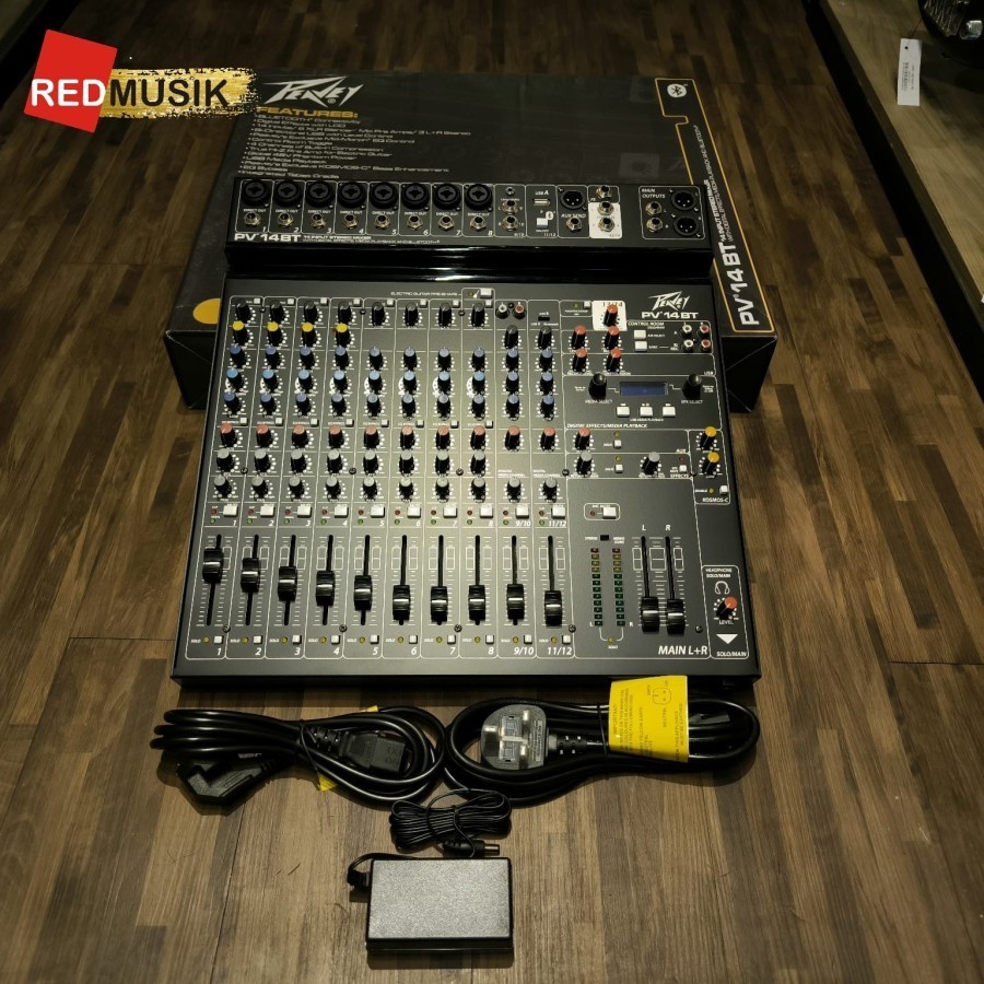Mixer Peavey PV14BT Mixer 14 Channel Peavey PV-14BT PV 14BT