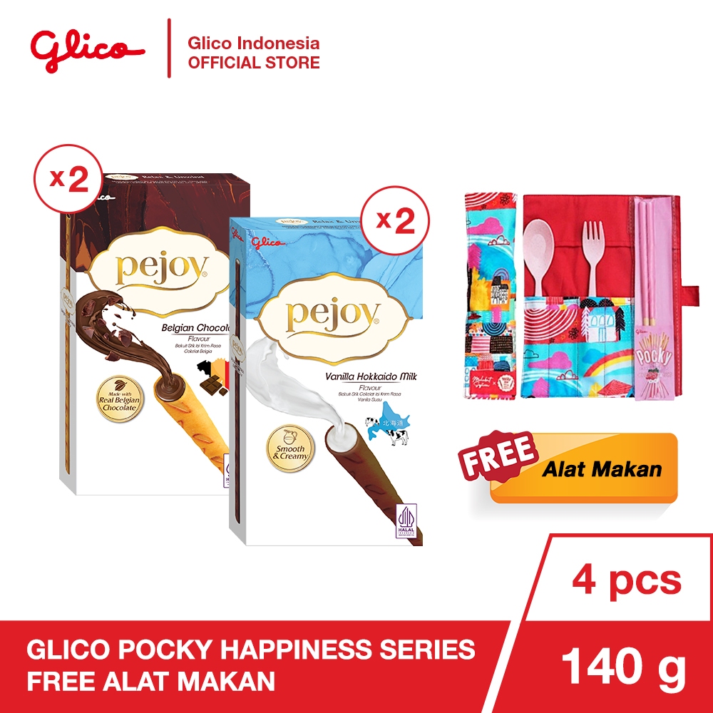 

Glico Pocky Happiness Series Free Alat Makan Lahap