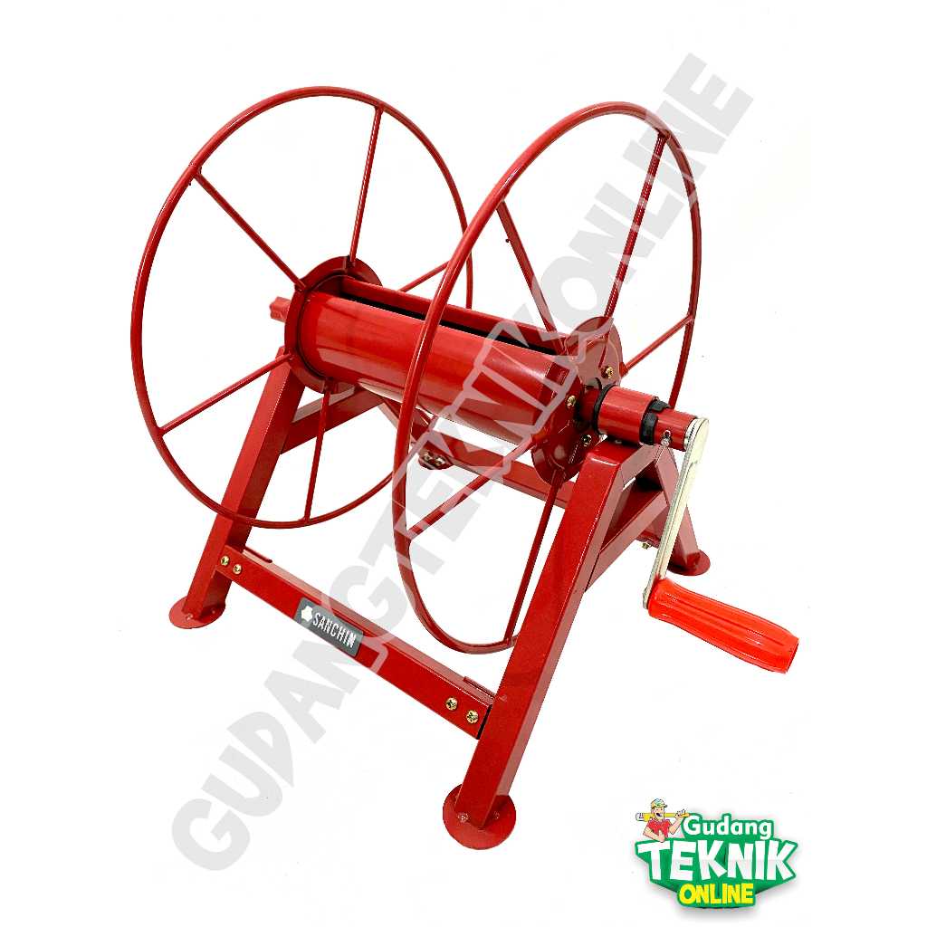 Tempat Gulungan Selang Air 50M 100M 200M SANCHIN ALDO Hose Winch  / Alat Gulungan Penggulung Selang 