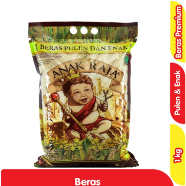 

ANAK RAJA Beras Pulen 1 Kg 1Kg