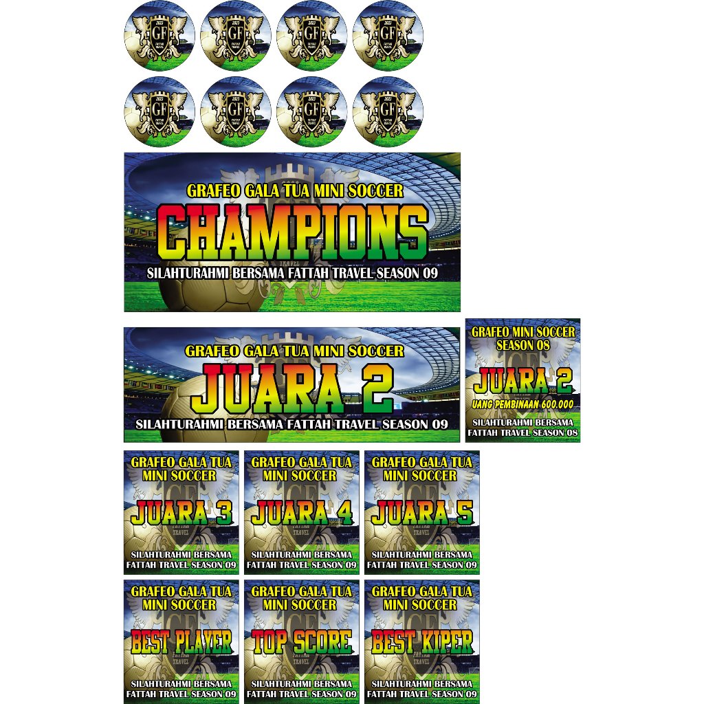 

STIKER PIALA SUDAH DI CUTTING