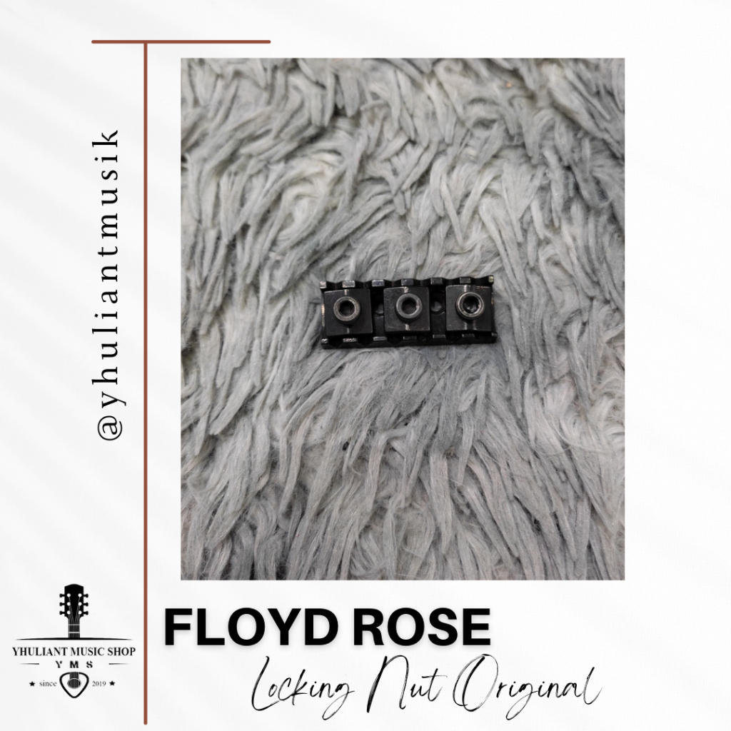 Locking Nut Floyd Rose original FR1000 Black 43Mm