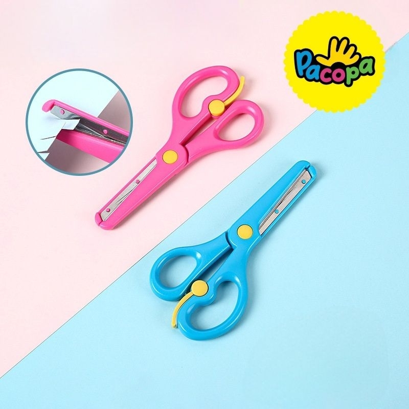 

Gunting Anak Stainless Dengan Cover Bahan Plastik Warna Lucu