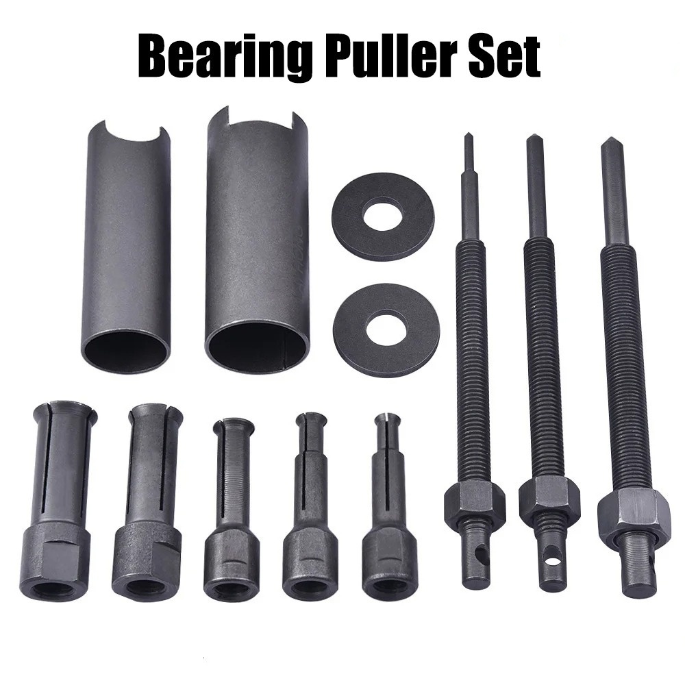 Peralatan penghapusan bantalan pada motor Bearing Puller Set 12 Pcs CVT Treker Lepas Pembuka Bearing