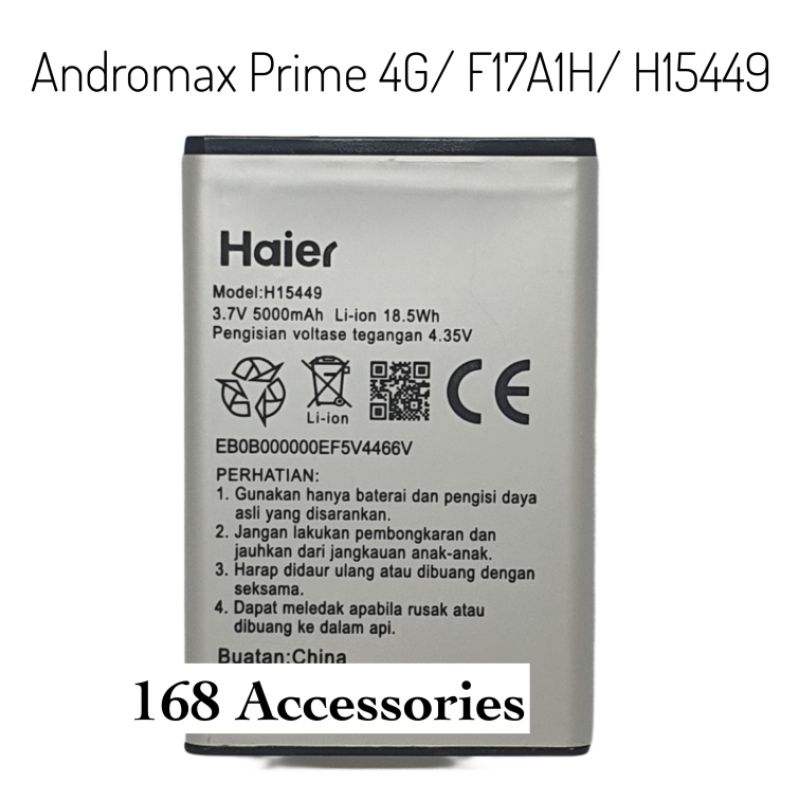 Baterai Batre Andromax Prime 4G LTE / F17A1H / H15449 Original Batrai Battery