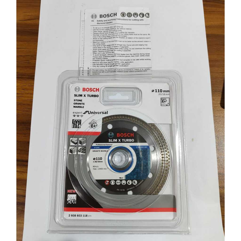 Diamond Wheel Bosch BATIK SLIM X TURBO Pisau Potong Keramik
